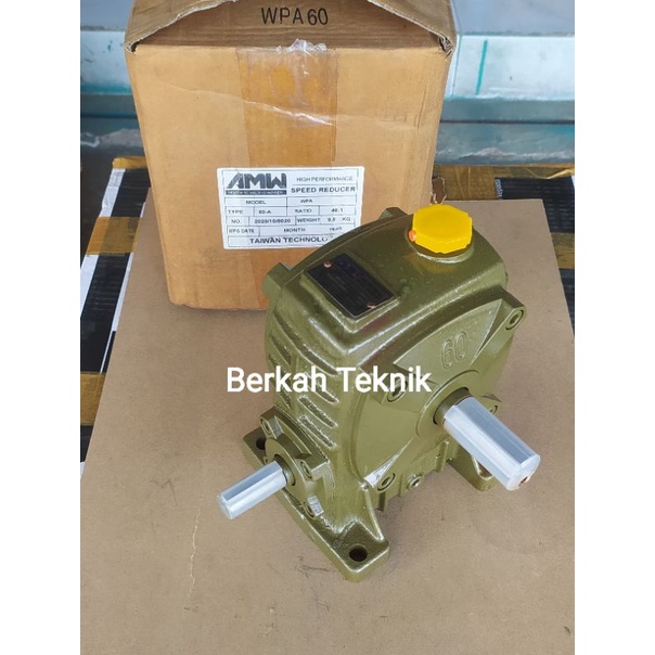 Jual Gearbox WPA 60 Ratio 1 40 AMW Taiwan Shopee Indonesia