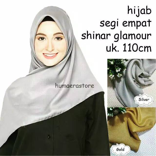 Jual Hijab Shinar Glamour Ansania Premium Square Jilbab Hijab Kerudung Sinar Segi Empat Shopee 3612