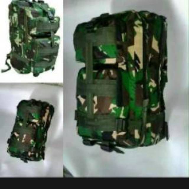 Jual Ransel loreng TNI ukuran besar | Shopee Indonesia