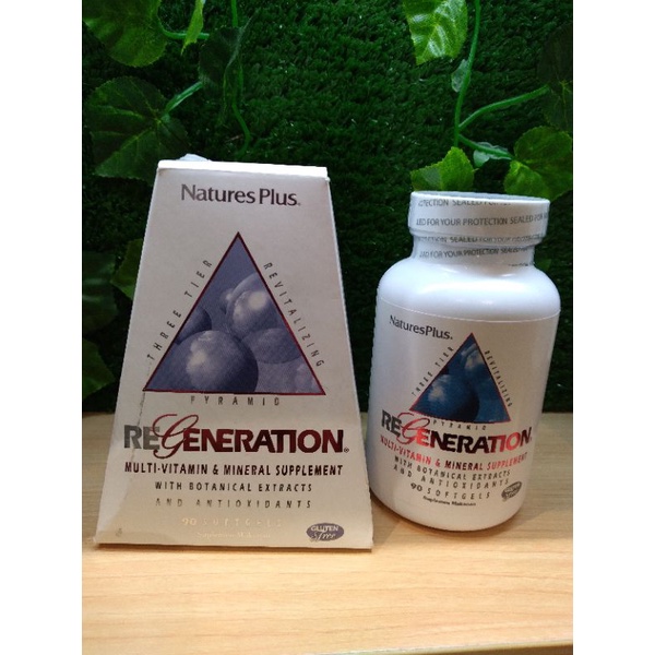 Jual NATURE'S PLUS REGENERATION MULTIVITAMIN&MINERAL TERLENGKAP UNTUK