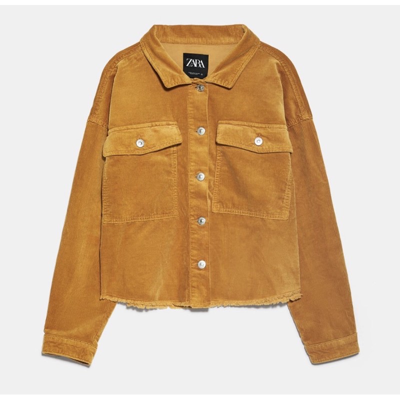 corduroy jacket zara