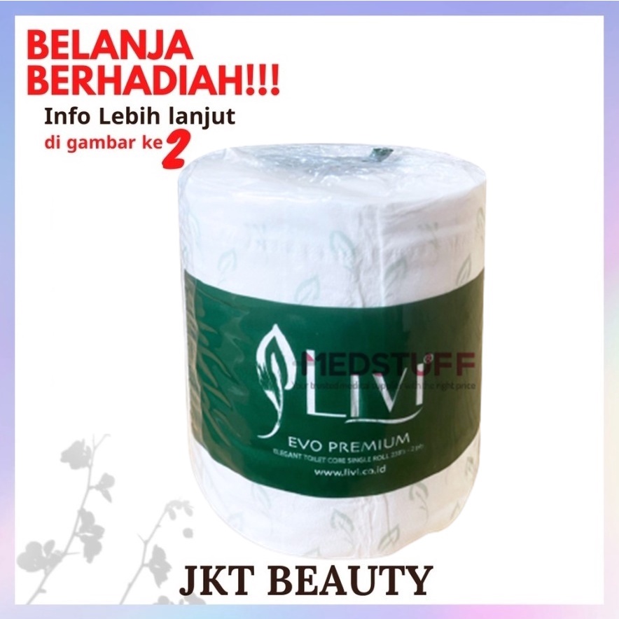 Jual Tissue Livi Evo Elegant Toilet Roll Sheet Premium Bathroom