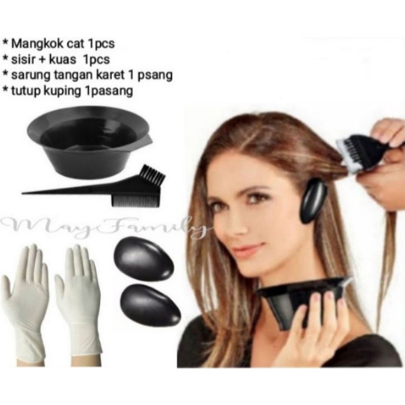 Jual alat cat rambut, alat semir rambut, alat pewarna rambut | Shopee ...