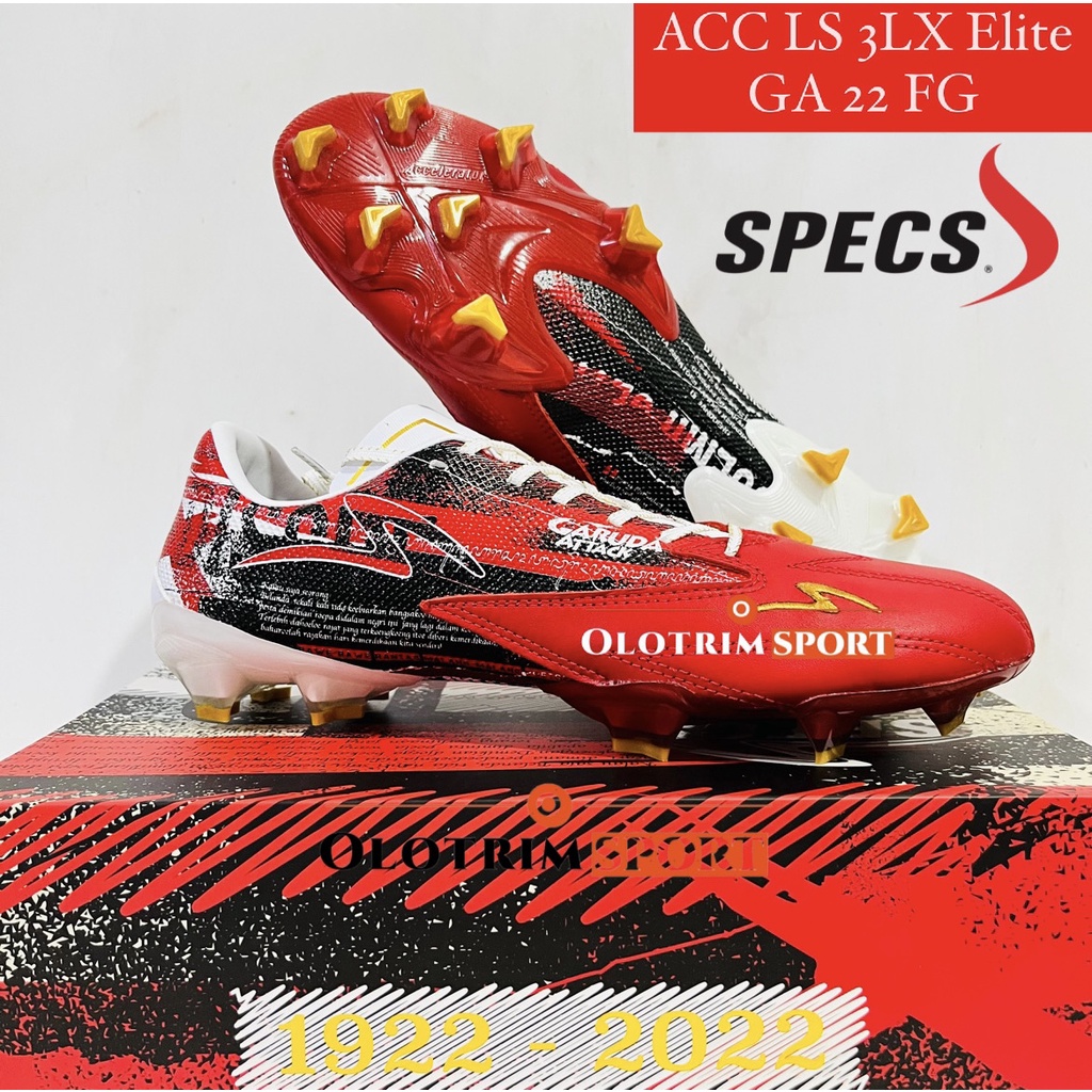 Jual Limited Edition Elite Sepatu Bola Specs Accelerator Lightspeed 3lx Elite Ga 22 Original