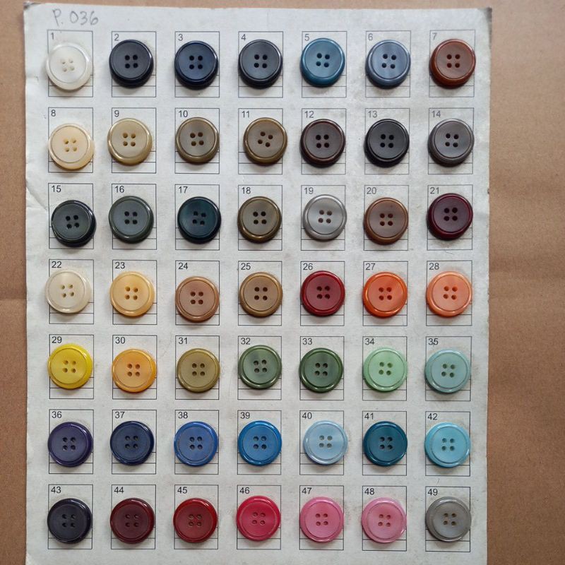 Jual Kancing Jas uk 24L & 32L (per 1 grs) | Shopee Indonesia