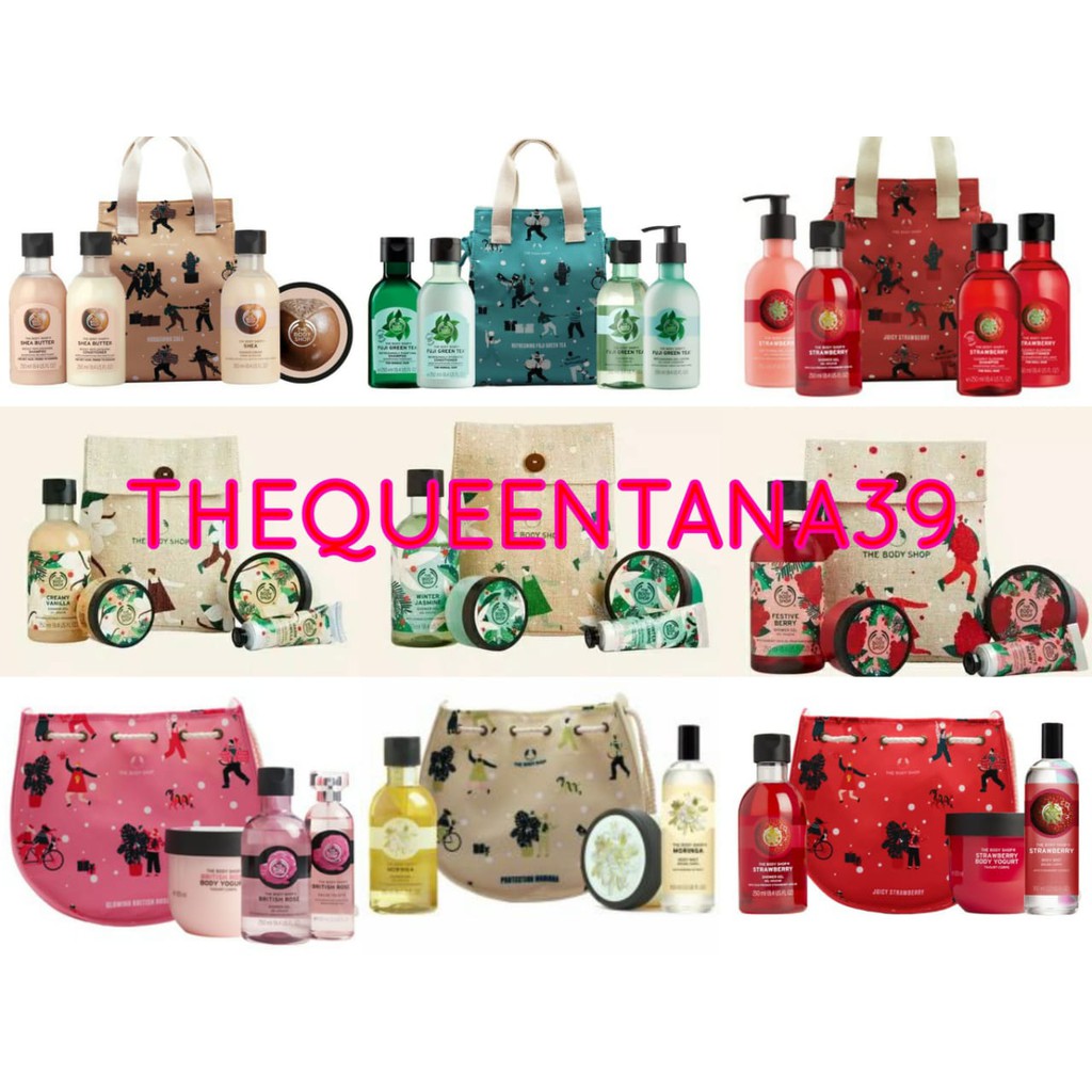 Jual [ORIGINAL]Gift Set Hantaran The body Shop Under 450K Shopee Indonesia