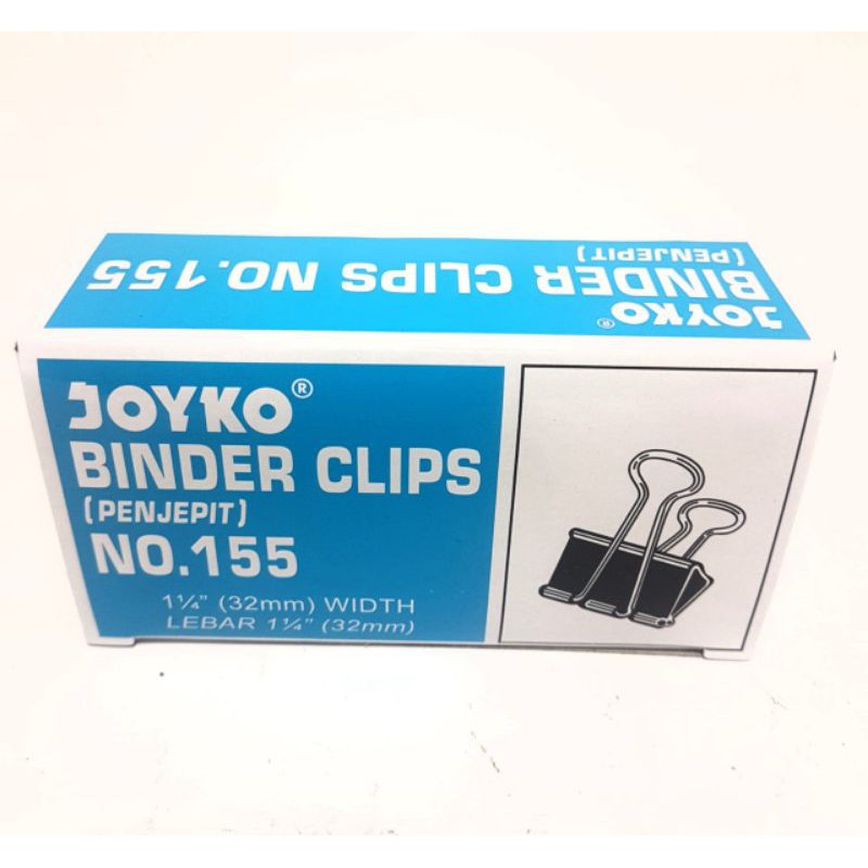 Binder Clips No. 155 JOYKO – Selectro Indonesia
