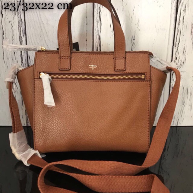 Fossil best sale tessa satchel