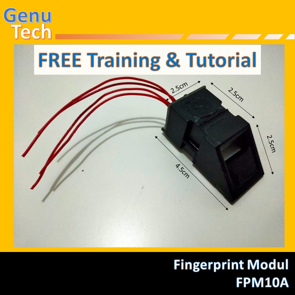 Jual Fingerprint module FPM10A for Arduino | Shopee Indonesia