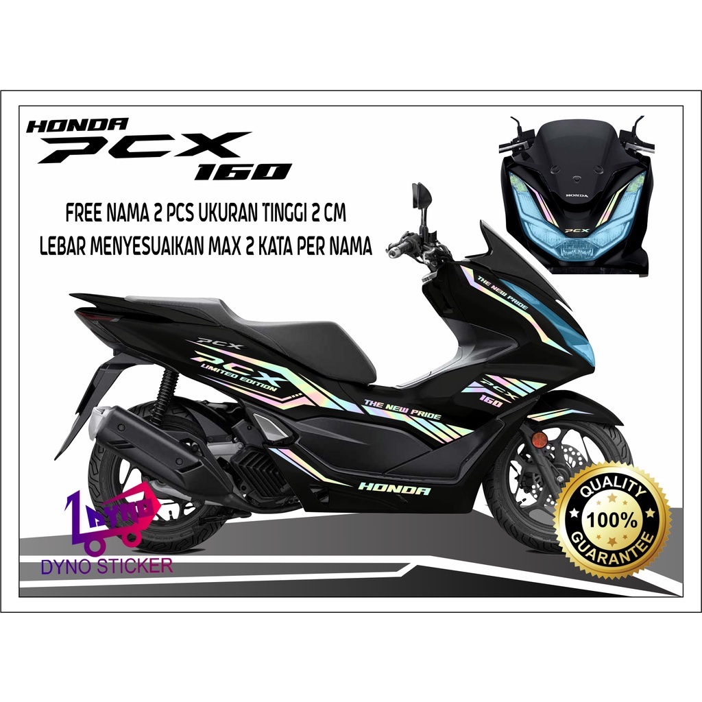 Jual Stiker Pcx New Cutting Sticker Pcx Striping Pcx Pcx Dyno Shopee Indonesia