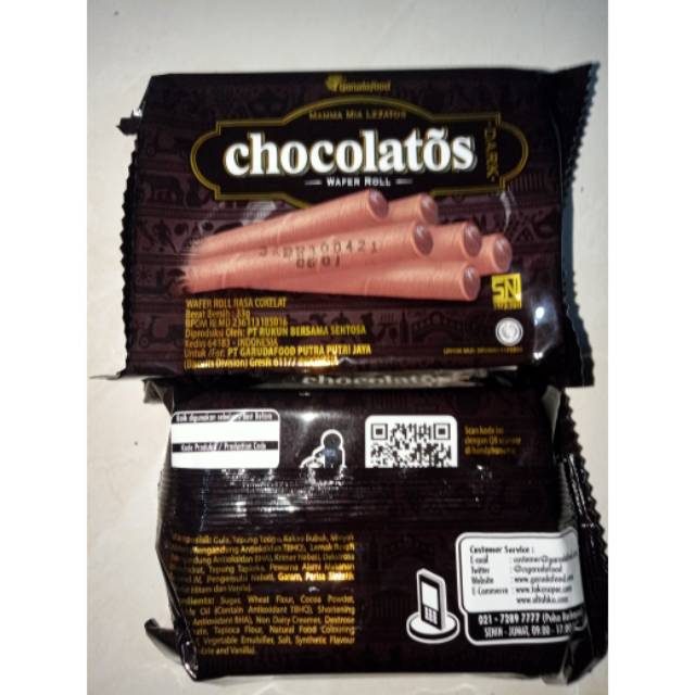Jual Cholatos coklat wafer roll | Shopee Indonesia