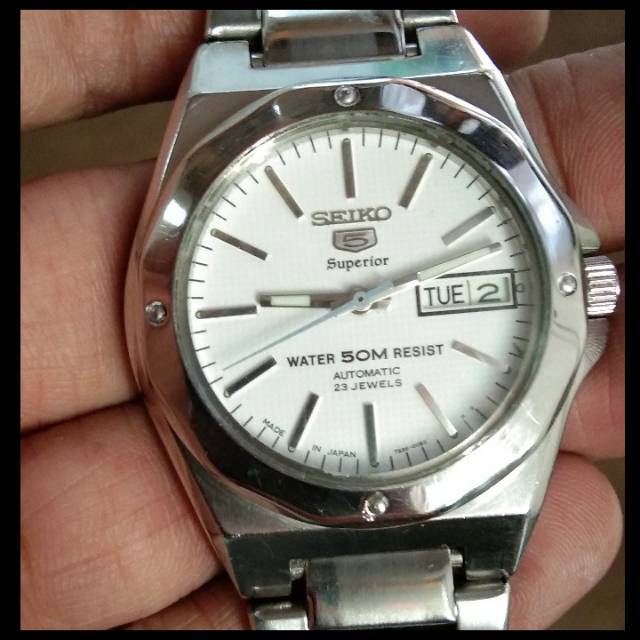 Harga jam seiko clearance 5 automatic 23 jewels