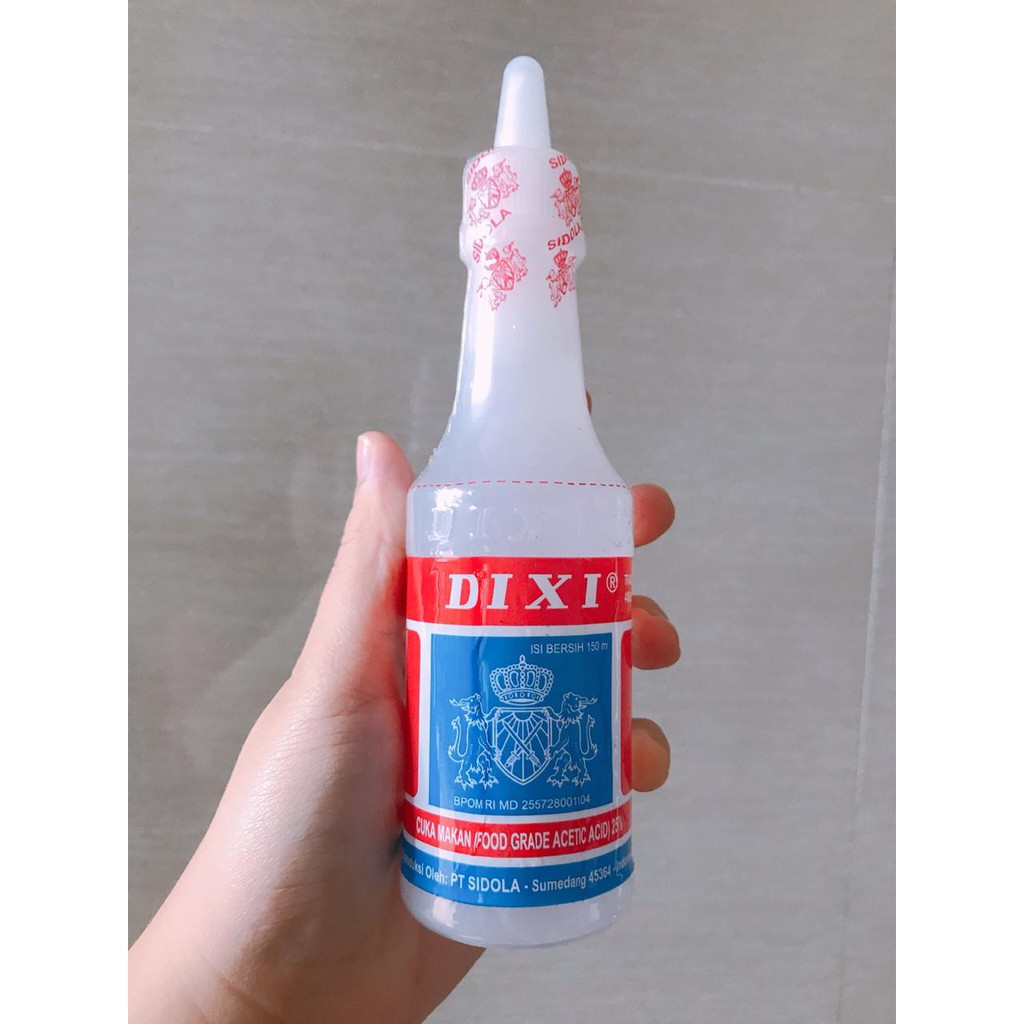 Jual Dixi Cuka Makan 150ml Cuka Botol Meja Kemasan Shopee Indonesia 5936