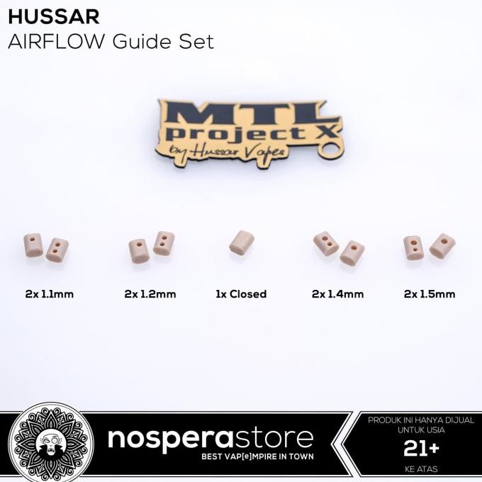 Jual Hussar Project X Airflow Guide Set AF Disc Authentic Hussar