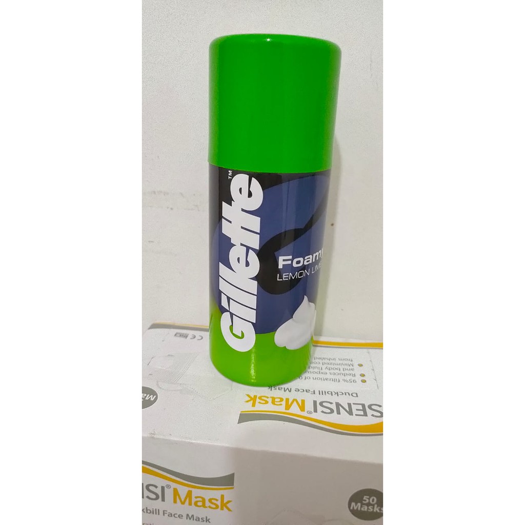 Jual Gillette Foamy Shave Gr Lemon Lime Shopee Indonesia