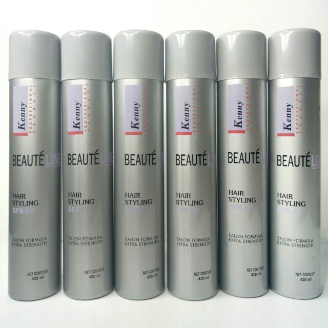 Jual KENNY HAIR SPRAY WARNA HITAM/TRANSPARAN Shopee Indonesia