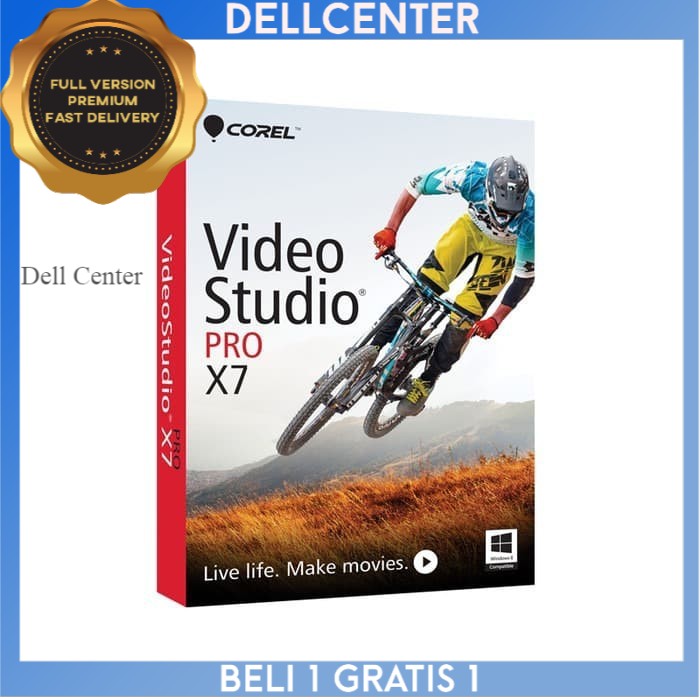 Jual Corel Studio X7 Pro Version Aplikasi Edit+Membuat Video Sekaligus