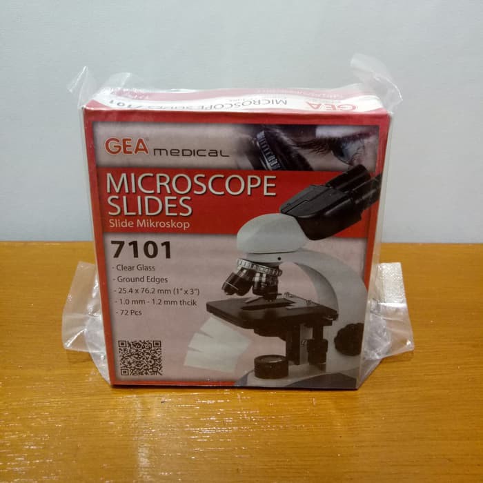 Jual Alat Medis Objek Glass 7101 Objeck Glas Microscope Slides isi 72 ...