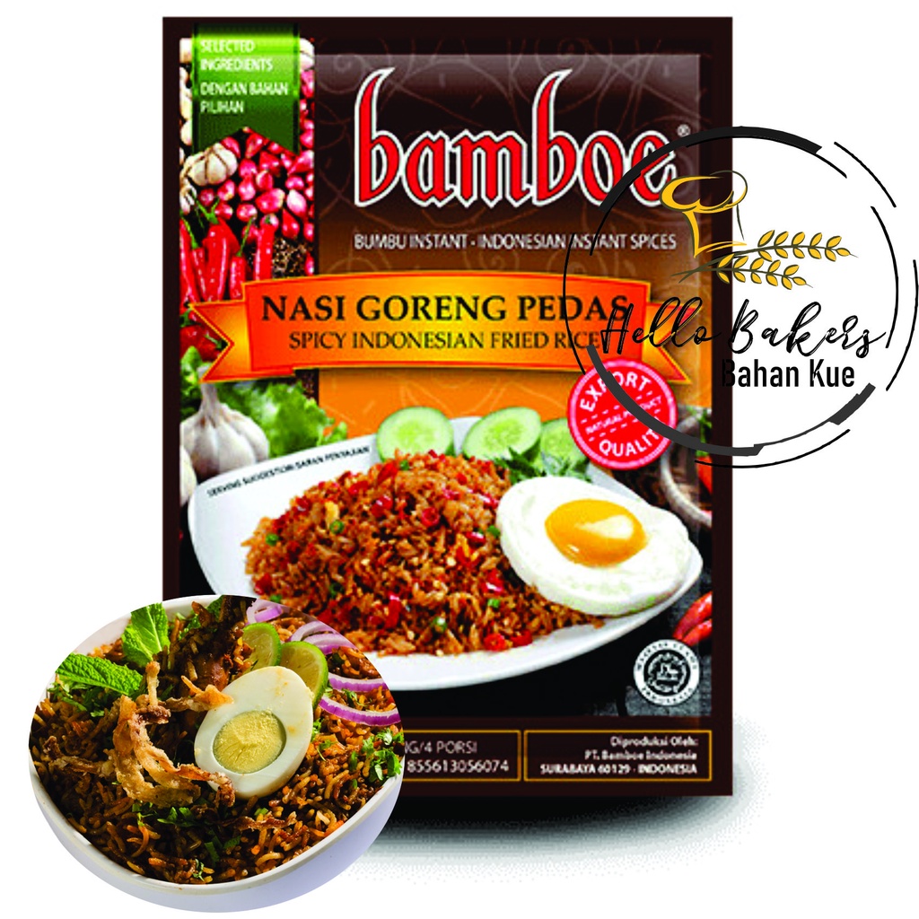 Jual BUMBU BAMBOE NASI GORENG PEDAS 40 GR/ BUMBU INSTANS BAMBOE / BUMBU