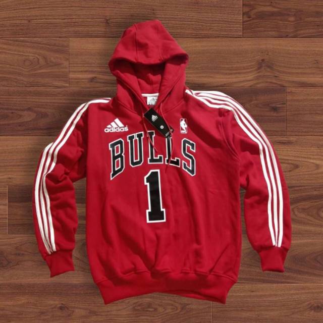 Jual Hoodie Adidas x Chicago Bulls Premium Mirror