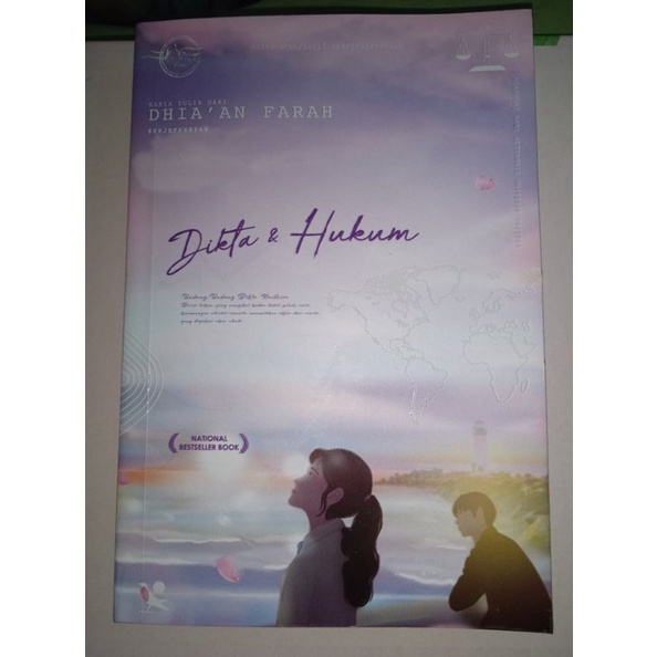 Jual BUKU NOVEL DIKTA & HUKUM (TTD+BOOKMARK+DECO STICKER) | Shopee ...