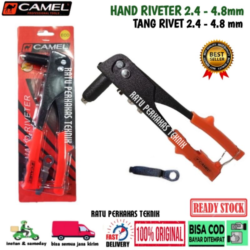Jual TANG RIVET MURAH BAGUS 2.4 3.2 4.0 4.8 MM HAND RIVETER / RIFET ...
