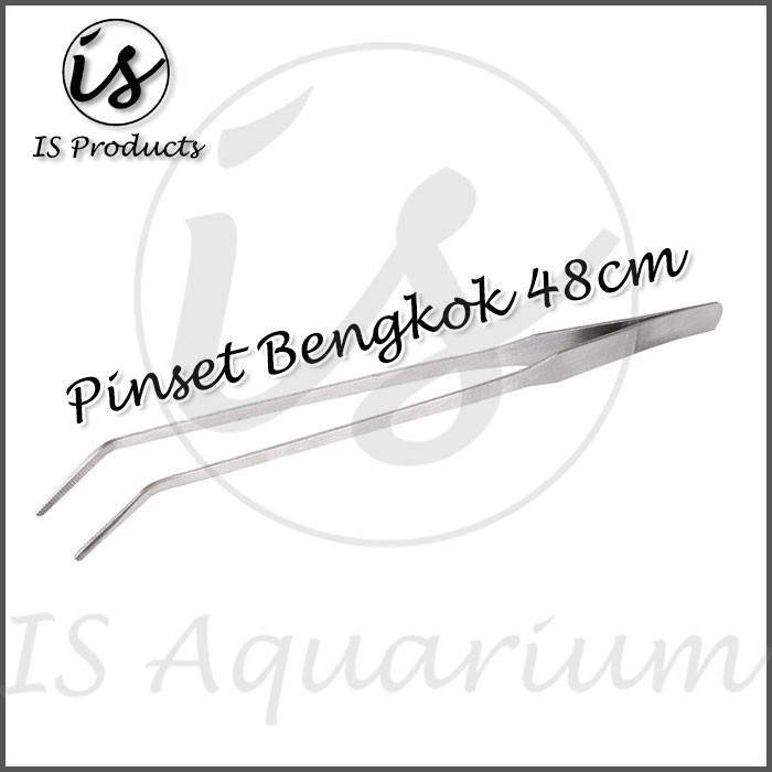 Jual Pinset 48cm Panjang Bengkok - Aquascape Tools Pinset Curve Panjang ...
