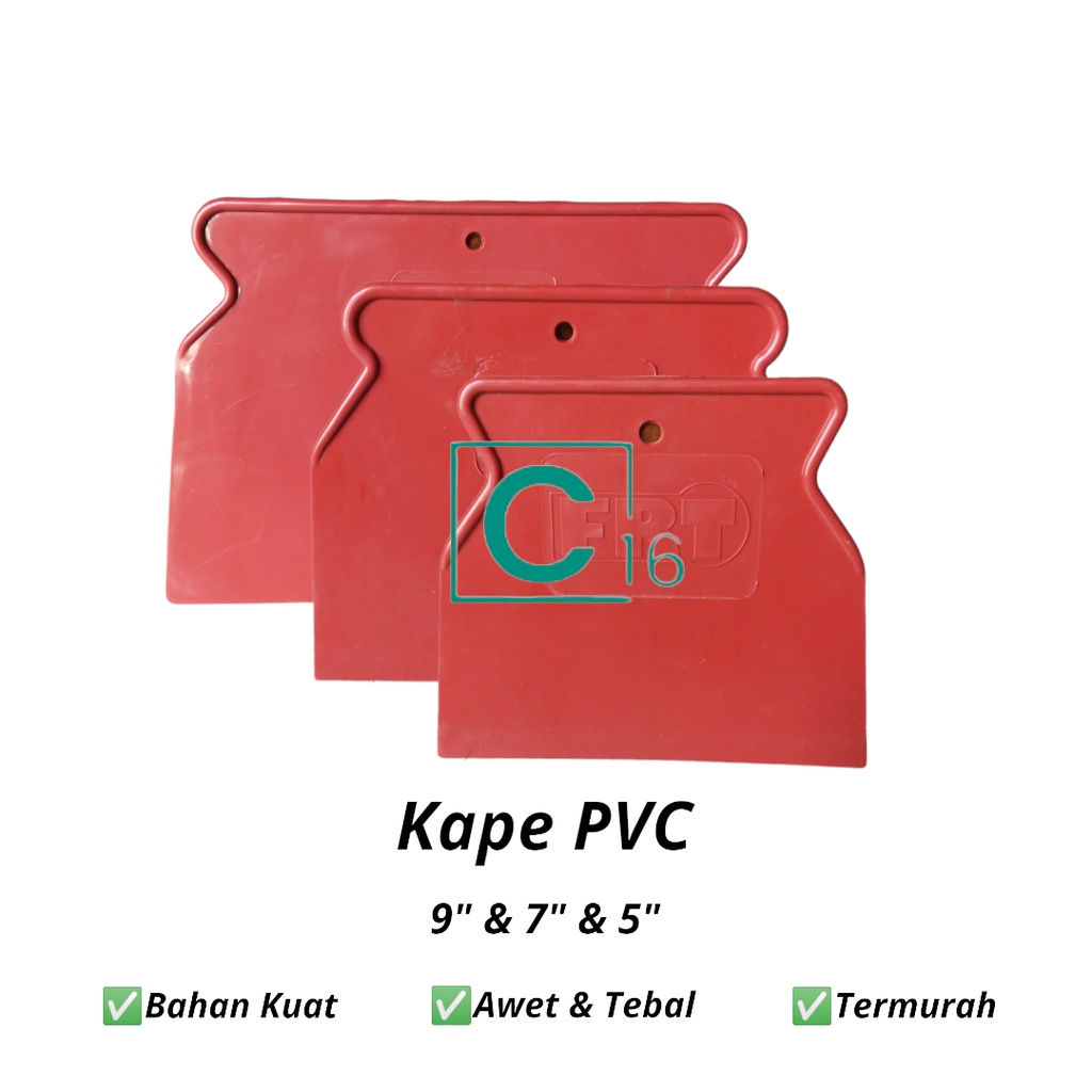Jual Kape Pvc Plastik / Kape Plastik / Kapi Cat / Skrap Scrap Scraper 5 ...