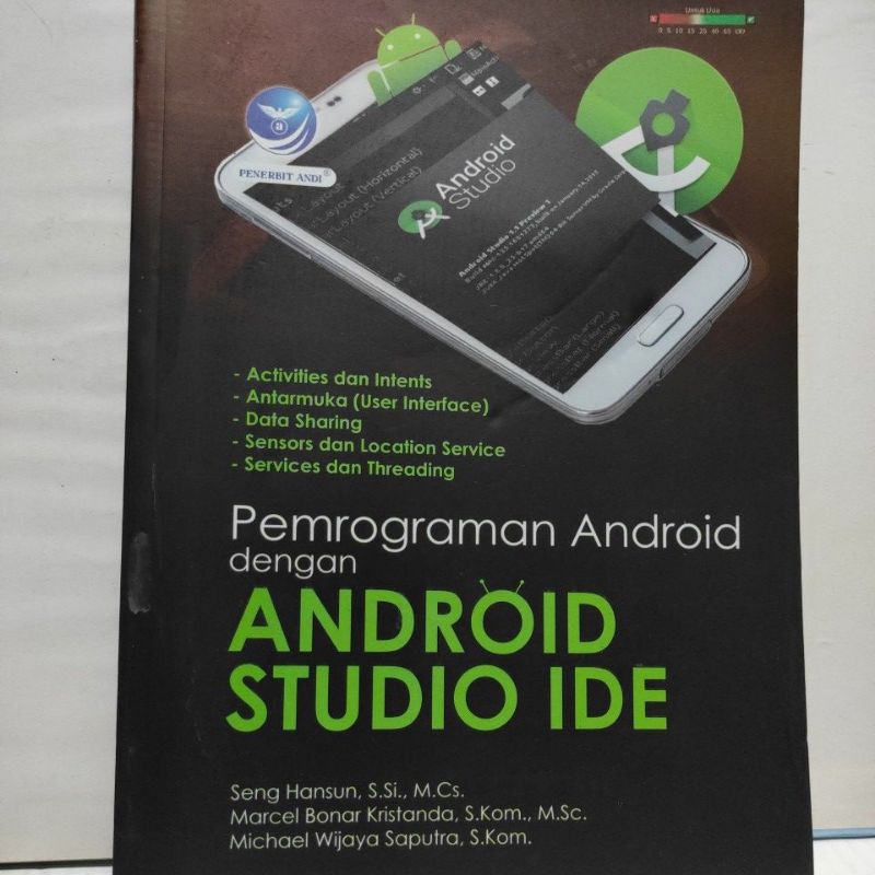 Jual Buku Pemrograman Android Dengan Android Studio Ide | Shopee Indonesia