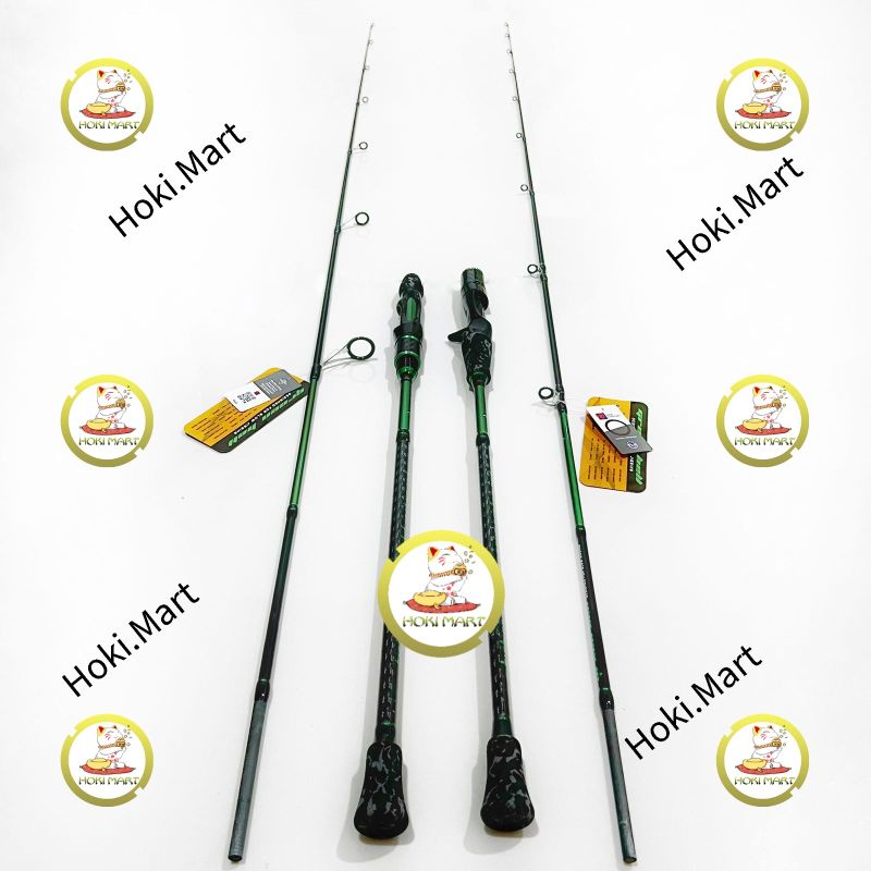 Jual joran daido green hell 198cm Carbon SOLID cincin FUJI spinning dan ...