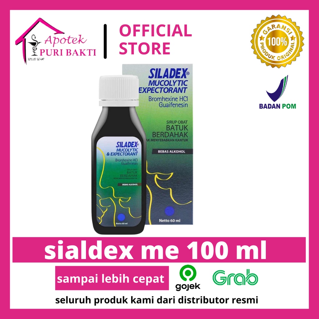 Jual Siladex Mucolytic Expectorant Syrup Ml Shopee Indonesia