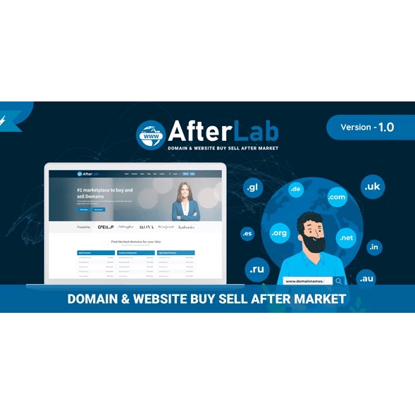 AfterLab – Domain & Website Buy Sell After Marketplace