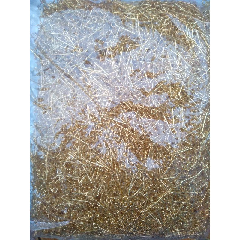Jual paku cumi 1,6cm warna gold (1 kg) | Shopee Indonesia