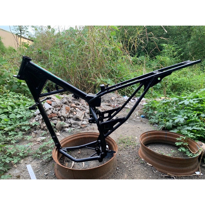 Jual Rangka Frame Klx Swing Arm Custom Pnp Mesin Honda Yamaha Suzuki Dan Kawasaki Shopee