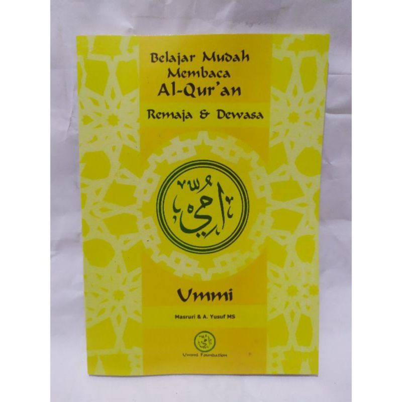 Jual Belajar Mudah Membaca Al Quran - Remaja Dan Dewasa UMMI Jilid 1 ...