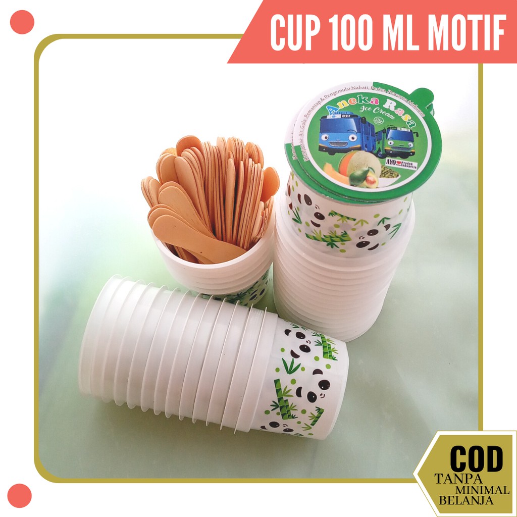 Jual Jual Cup Plastik Ice Cream Cup Dari Kertas Jual Cup Es Krim Karakter Shopee Indonesia 9146