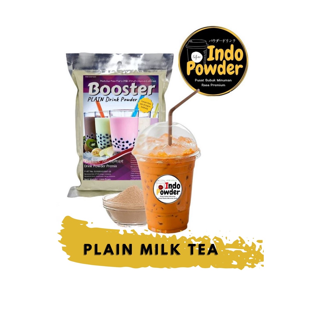 Jual PLAIN Bubuk Minuman MILK TEA 1Kg PLAIN Bubuk MILK TEA 1Kg
