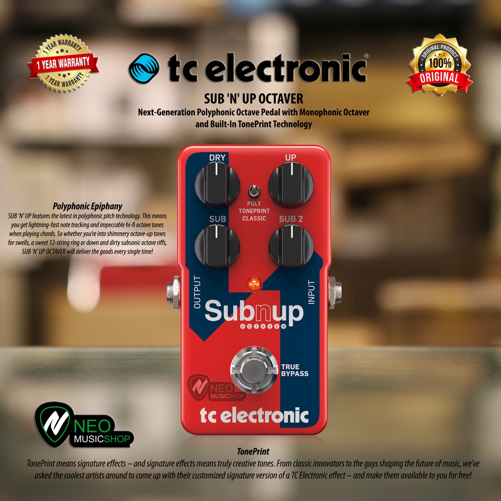 SUB 'N' UP MINI OCTAVER t.c electronic Product | SUB 'N' UP MINI