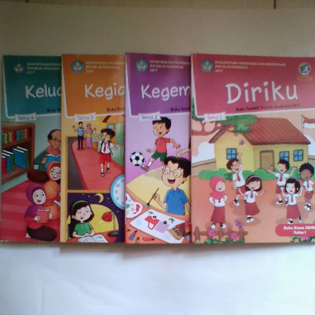 Jual BUKU TEMATIK SD KELAS 1 TEMA 1234 KURIKULUM 2013 EDISI REVISI ...