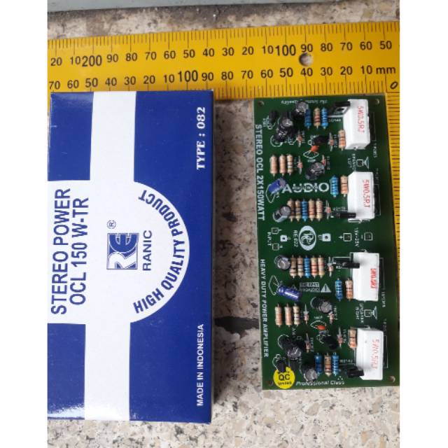 Jual Kit driver stereo ocl 150 watt x 2 kit audio amplifier rakitan