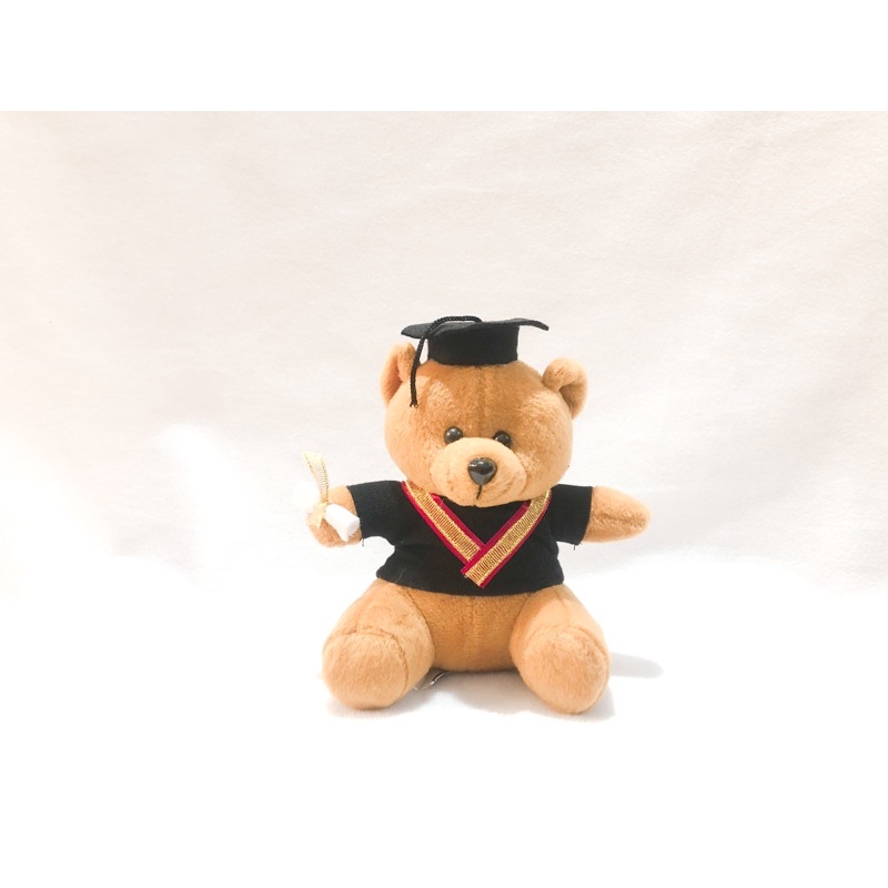 Jual READY Boneka wisuda / graduation 14cm untuk buket bunga atau piala ...