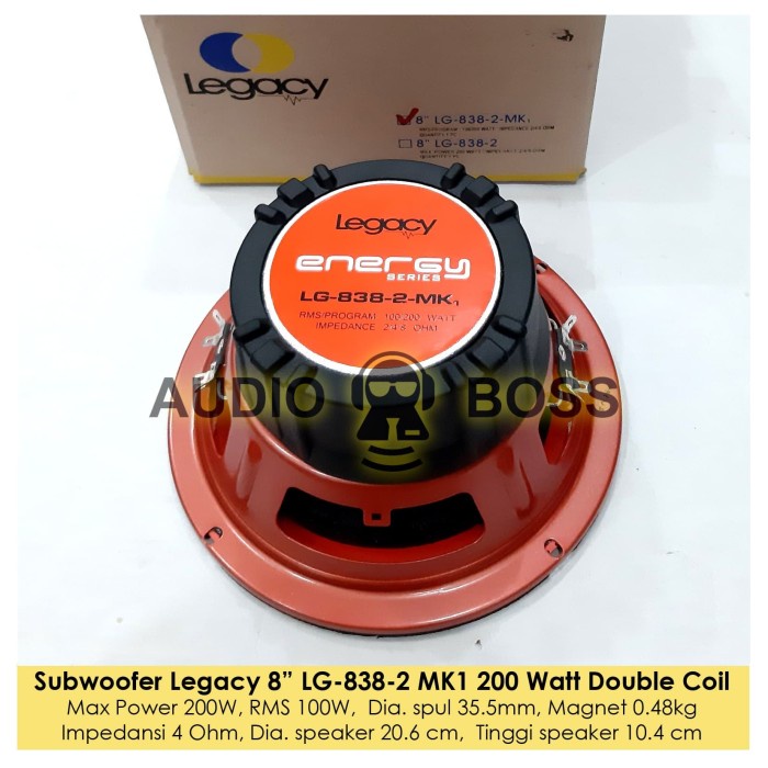 Subwoofer 8 2024 inch legacy