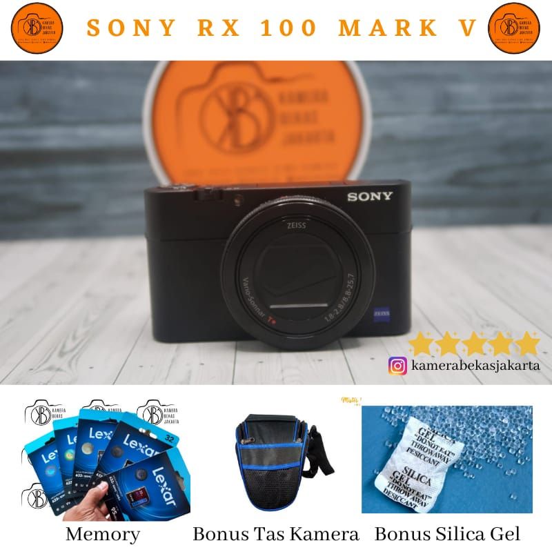 Jual SONY RX 100 MARK V MULUS NORMAL VIDEO 4K HD | Shopee Indonesia