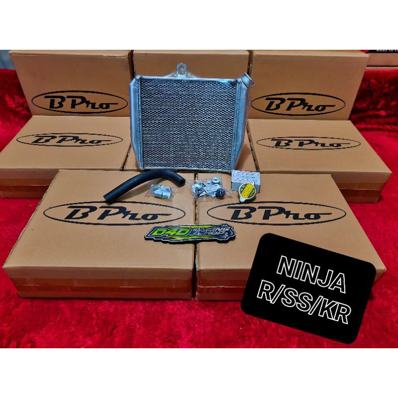 Jual Radiator Ninja B Pro Bpro R SS KR Non Gambot Melengkung Seperti ...