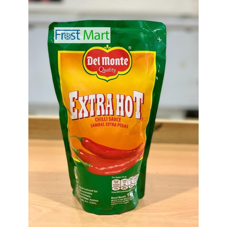 Jual Del Monte Saus Sambal Extra Pedas Kg Shopee Indonesia