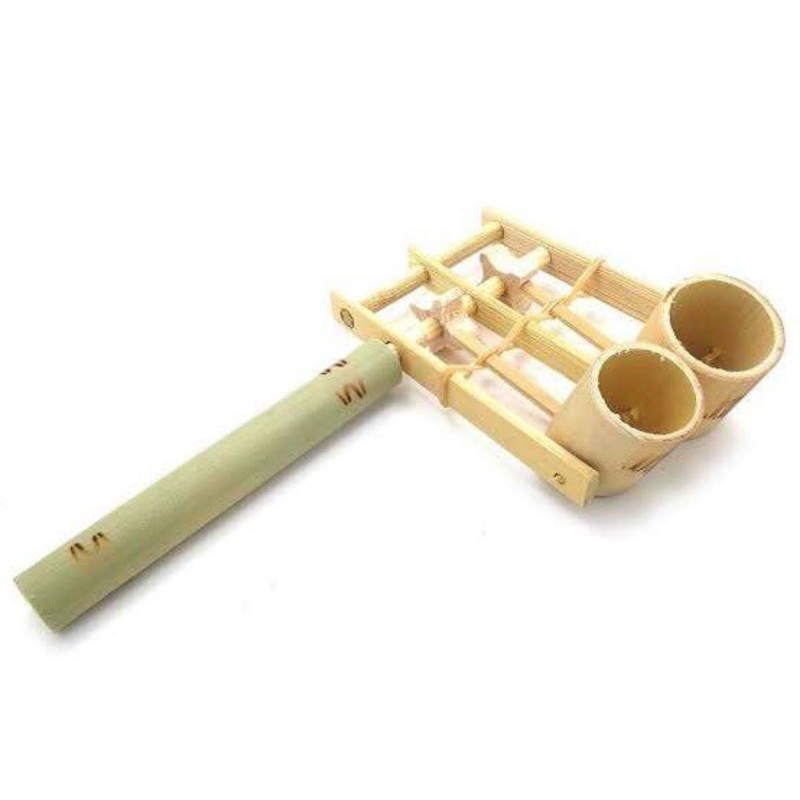 Jual MAINAN TRADISIONAL OROG BAMBU DOUBLE | Shopee Indonesia