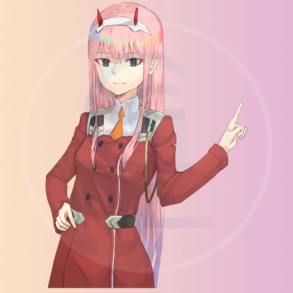 Jual Sticker Zero Two Tumblr Laptop Kawaii Anime Darling in the Franxx ...