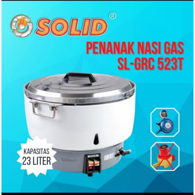 Jual Rice Cooker Gas LPG Kapasitas Besar 23 Liter / Penanak Nasi GAS