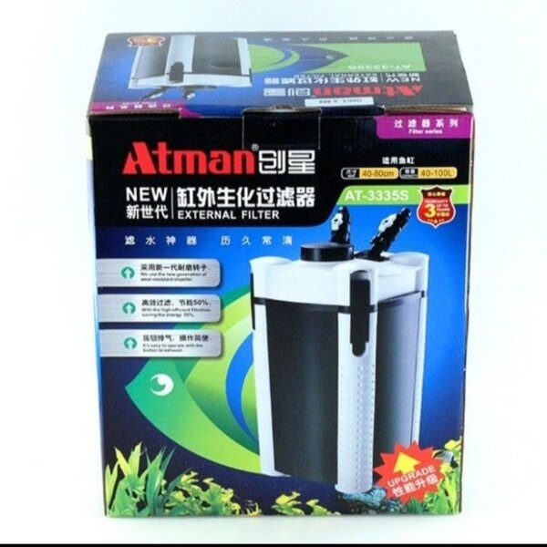Jual Atman AT-3335S Filter Canister External Luar Aquascape AT3335S ...