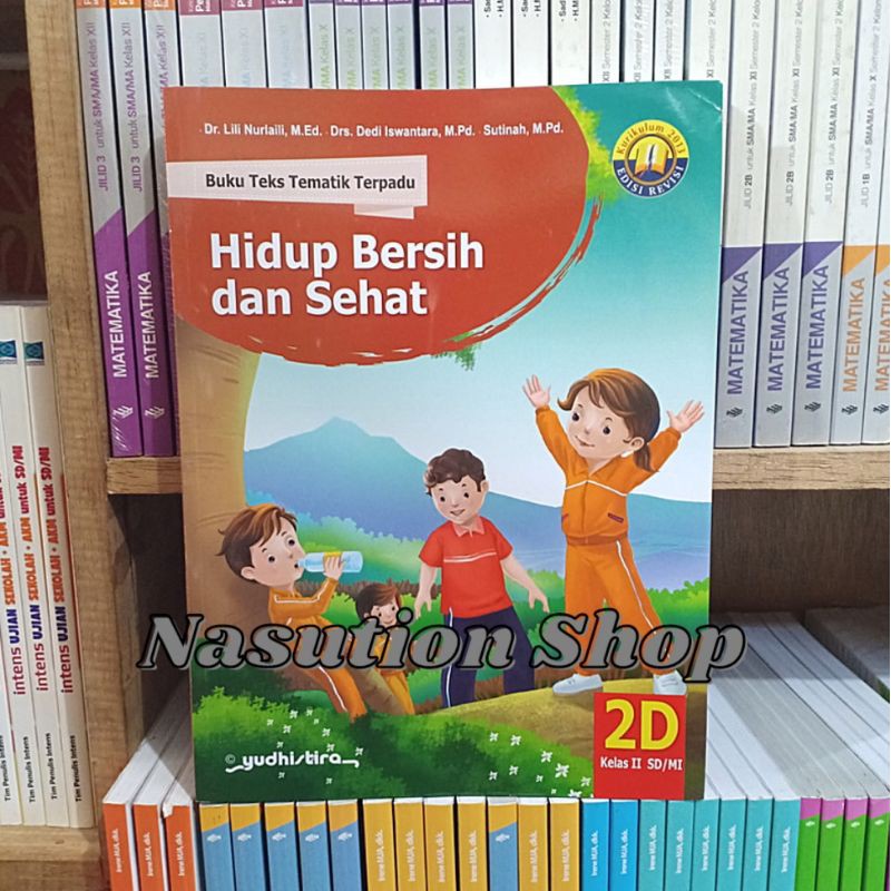 Jual Buku Tematik Terpadu 2a 2b 2c 2d 2e 2f 2g 2h Yudhistira Kelas 2 Sd